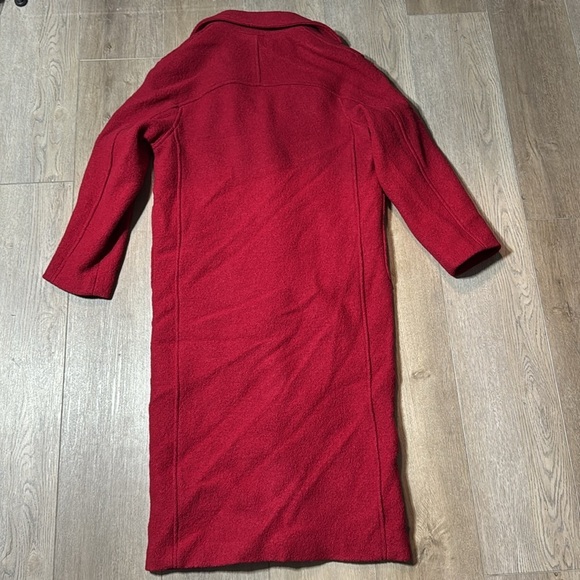 FINAL MARKDOWN! Banana Republic Red Martina Wool Bouclé Coat - Multiple Sizes🔹 - Picture 15 of 16